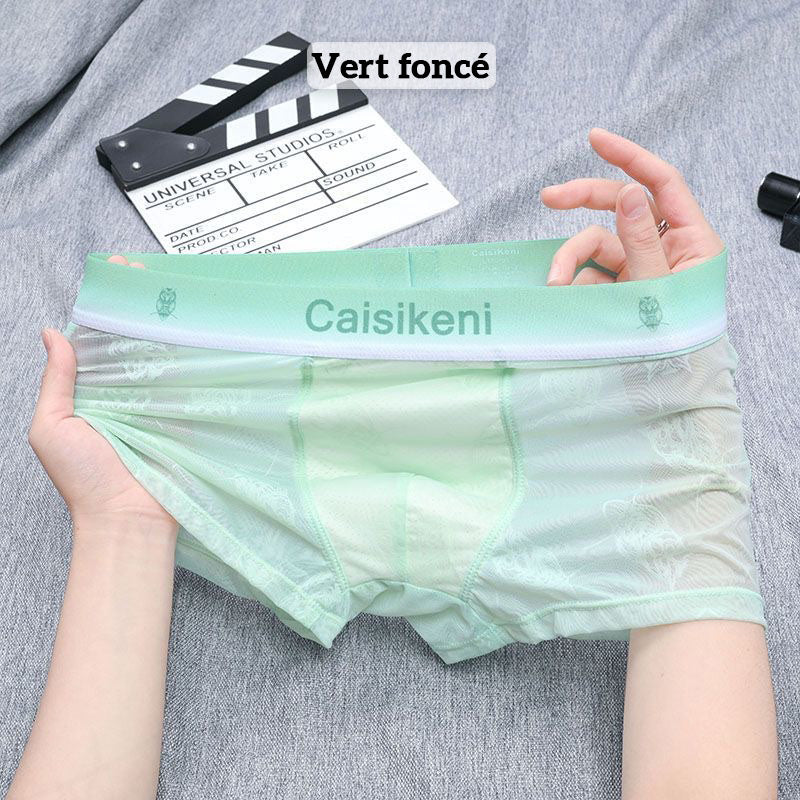 Men's Cooling Breathable Elastic Waistband Boxer Briefs