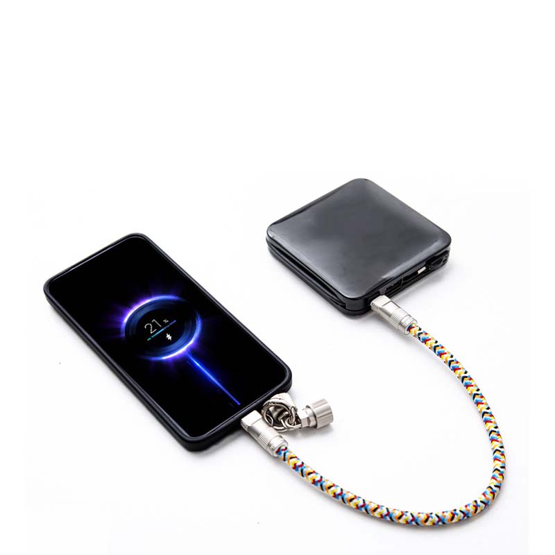 2-in-1 Phone Lanyard Charging Cable