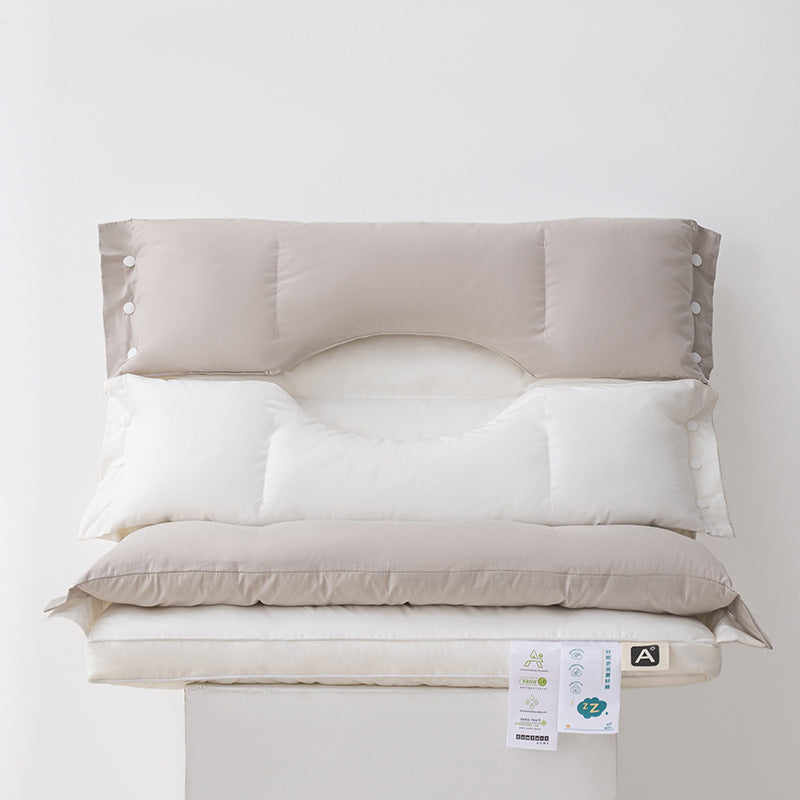 🔥 Olympic Promotion – For a limited time 50% off + Free shipping ✈️🔥 Soft and Hard Dual-Zone Neck Support Pillow