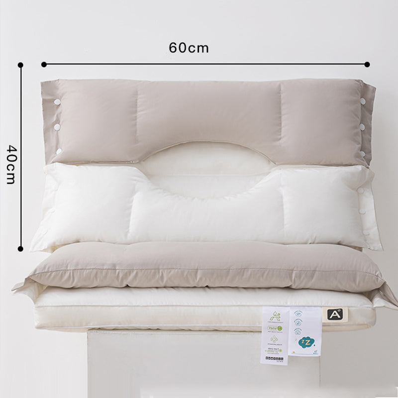 🔥 Olympic Promotion – For a limited time 50% off + Free shipping ✈️🔥 Soft and Hard Dual-Zone Neck Support Pillow