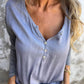 🔥Limited Time 39% OFF🔥Women’s Trendy Solid Color V Neck Long Sleeve Top