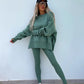 💕Women's Long Sleeve Printed Sweatshirt and Leggings 2-piece Set😎