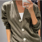 🌷Hot SALE 50% OFF🔥Women's Knitted Buttoned Jacket and Pants Two-piece Set