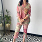 🌹2025 New Year Sales - 58% OFF🌸Casual Floral Print Two-Piece Set 💕