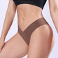 Seamless, sexy underwear with a low waist made of ice silk