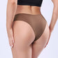 Seamless, sexy underwear with a low waist made of ice silk