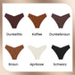 Seamless, sexy underwear with a low waist made of ice silk