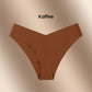 Seamless, sexy underwear with a low waist made of ice silk