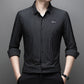Men's Classic Wrinkle-Free Striped Shirt