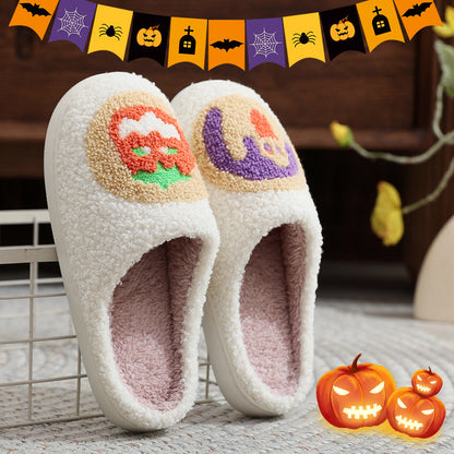 Halloween Theme Warm & Cozy Indoor Slippers