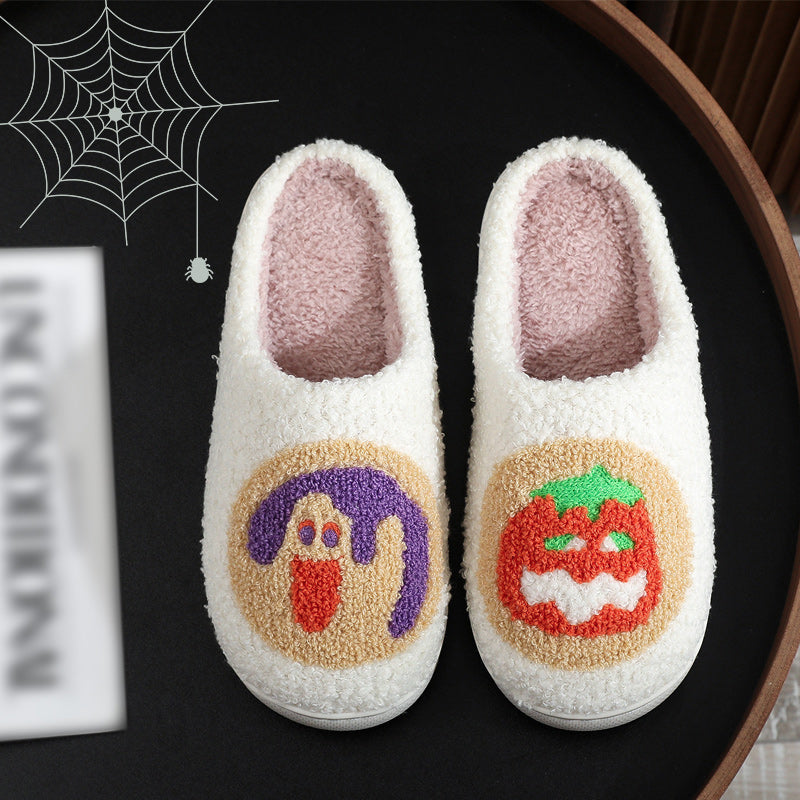 Halloween Theme Warm & Cozy Indoor Slippers