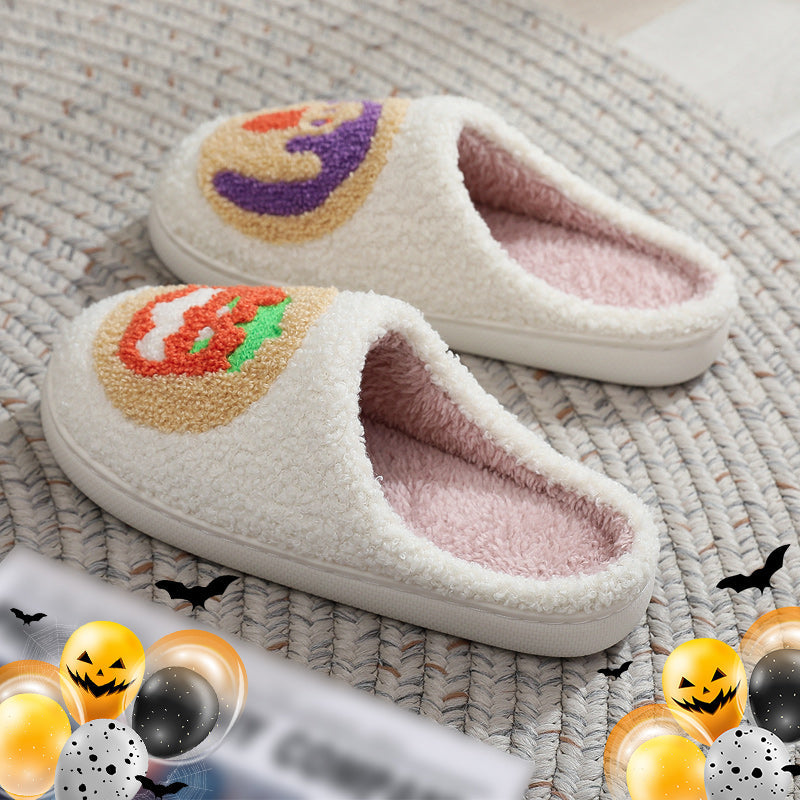 Halloween Theme Warm & Cozy Indoor Slippers