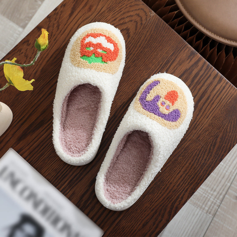 Halloween Theme Warm & Cozy Indoor Slippers