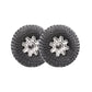 Multi-Purpose Stainless Steel Scrub Brush with Handle