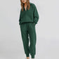 🔥Hot Sale(50% OFF)🔥Long Sleeve Half Zip Sweatsuits Set💕