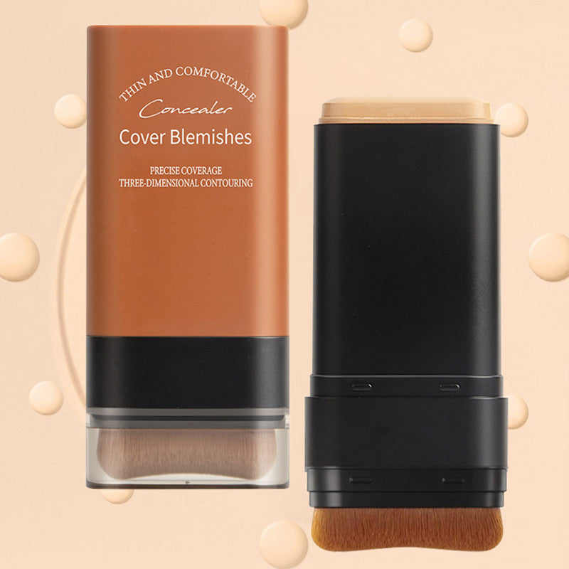 ✨2025 for Best Hydrating Lightweight Foundation Stick with Brush