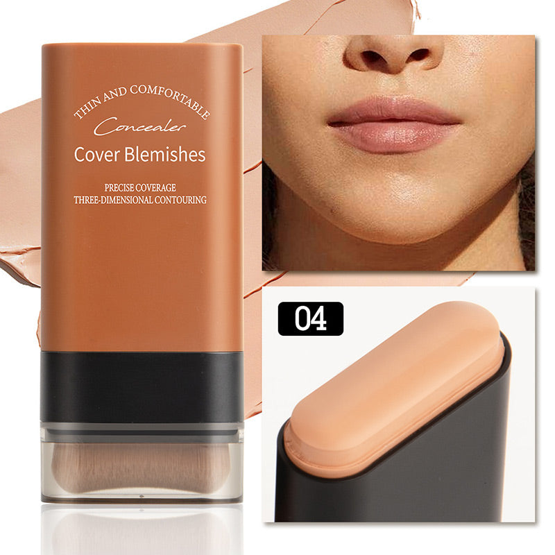 ✨2025 for Best Hydrating Lightweight Foundation Stick with Brush