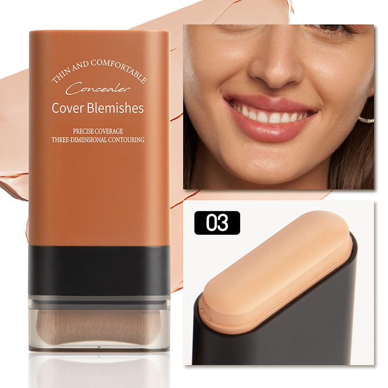 ✨2025 for Best Hydrating Lightweight Foundation Stick with Brush