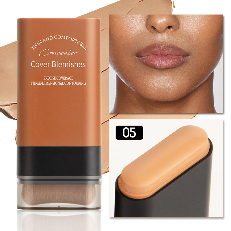 ✨2025 for Best Hydrating Lightweight Foundation Stick with Brush