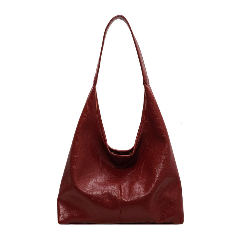 Women's Chic Vintage Soft Tote Bag