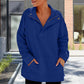 Women's Casual Lapel Half Zip Tops