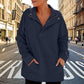 Women's Casual Lapel Half Zip Tops