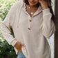 🍂Fall Specials🍂Women’s Trendy Solid Color Hooded Long Sleeve Top