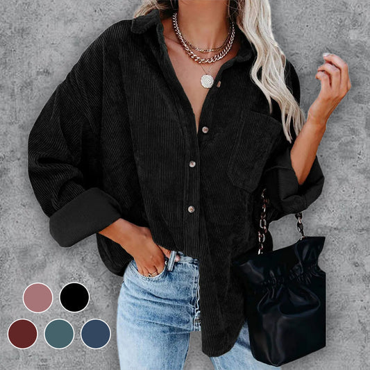 Women's Autumn Casual Long Sleeve Button Down Shirt