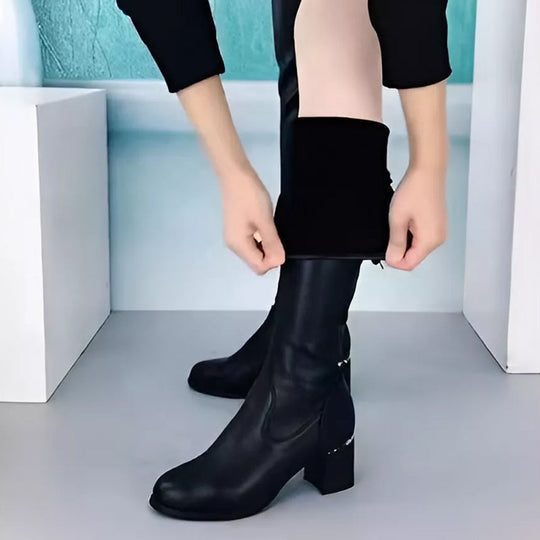 🌸Limited time 49% discount ✨warm leather boots for women