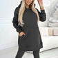 🎁HOT SALE🎁Women's Fashion Solid Color Hoodie And Lined Leggings Two-Piece Set