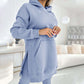 ✨New products on offer ✨Women's Fashion Solid Color Hoodie And Lined Leggings Two-Piece Set