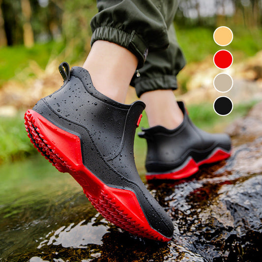 Waterproof Non-Slip Ankle Rain Boots