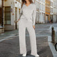 🔥2024 Hot Sale 49% OFF🔥Women’s 2 Piece Lounge Set with Long Sleeves
