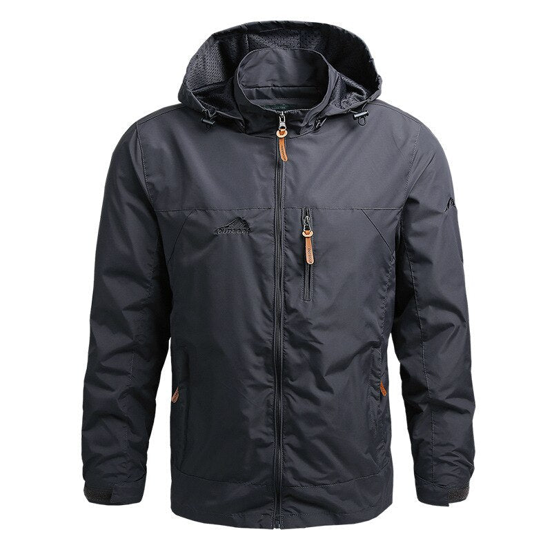 Climbing Field Jacket Men's Windproof Outerwear Waterproof Softshell Tactical Jacket Coat