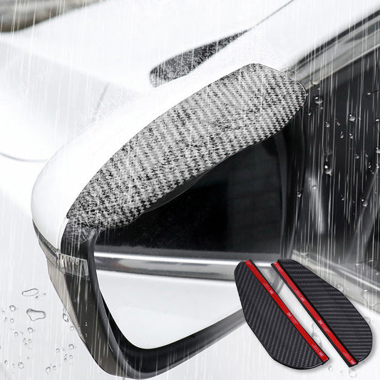 2PCS Car Side Mirror Rain Guards