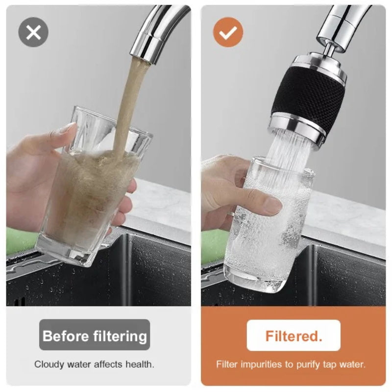 🔥Limited Time 17% OFF🔥360-Degree Swivel Splash-Proof Faucet Aerator