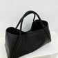 Women's PU Leather Tote Bag with Matching Purse