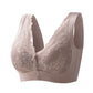 💕Buy 2 get 1 free-3PCS🥰Women's Wide-Strap Wire-Free Front Closure Bra