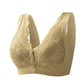 💕Buy 2 get 1 free-3PCS🥰Women's Wide-Strap Wire-Free Front Closure Bra