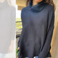 🔥Winter Hot Sale-50% OFF🔥Women's Turtleneck Oversize Hem Knit Pullover Sweater