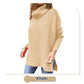 🔥Winter Hot Sale-50% OFF🔥Women's Turtleneck Oversize Hem Knit Pullover Sweater