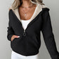 Women's Lined Zip-Up Hoodies