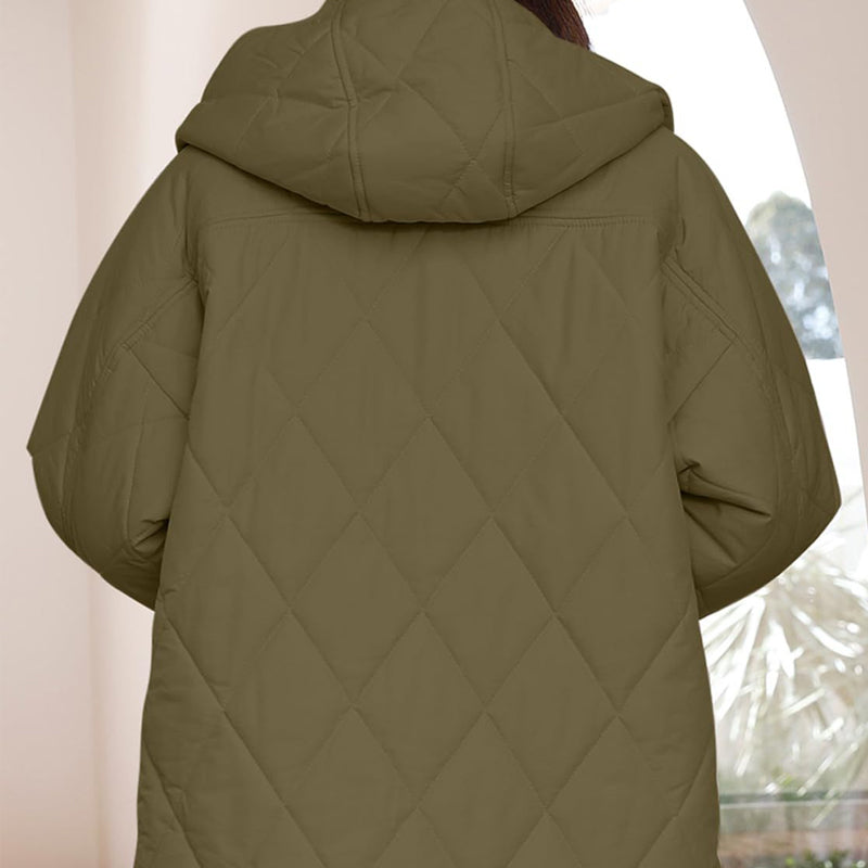 ⏳Time-limited Special⏰Women's Winter Trendy Lightweight Hooded Quilted Jacket
