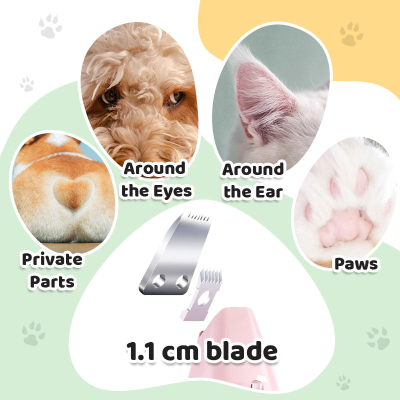 🐶Hot Sale🐾Low-Noise Pet Paw Trimmer with LED Light🐾Free Shipping