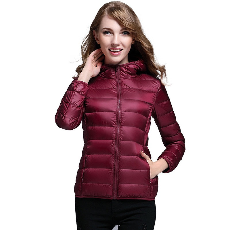 💥Early Winter Special Sale 50% OFF💥 Women's Hooded Light Down Jacket