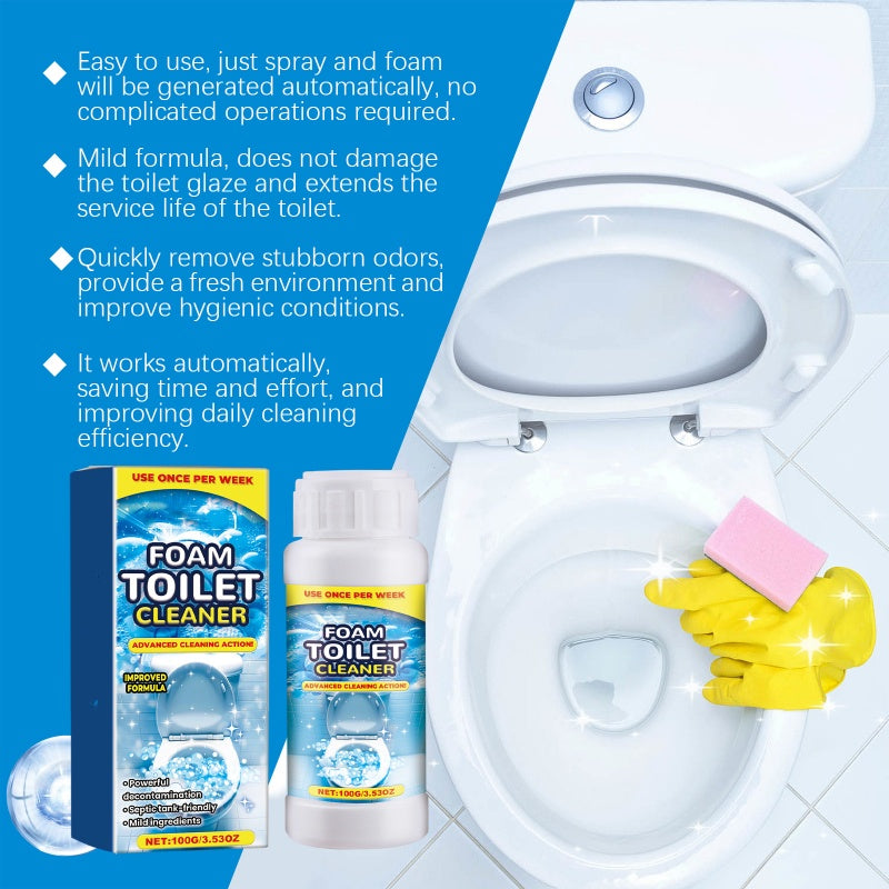 Multifunctional Effective Mild Foam Toilet Cleaner