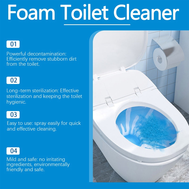 Multifunctional Effective Mild Foam Toilet Cleaner