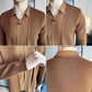 Men's Faux Two-Piece Knit Cardigan Shirt | Stylish Seamless V-Neck Sweater Jacket | Wholesale Price! ✨🛒