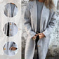 ❄️Winter Specials❄️Women's Long-sleeve Tweed Lapel Coat