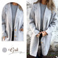 ❄️Winter Specials❄️Women's Long-sleeve Tweed Lapel Coat